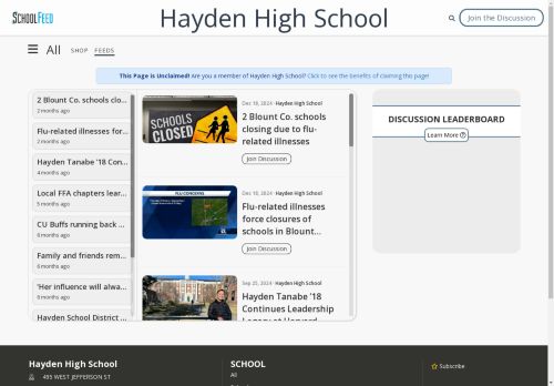 Hayden High School