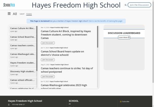 Hayes Freedom High School