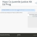 Hays Co Juvenile Justice Alt Ed Prog