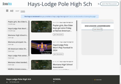 Hays-Lodge Pole High Sch