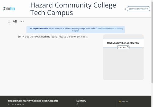 Hazard Community College Tech Campus