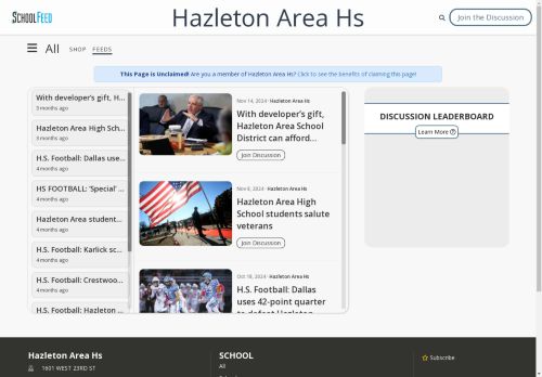 Hazleton Area Hs