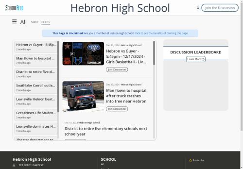 Hebron High School