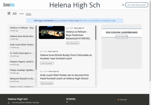 Helena High Sch