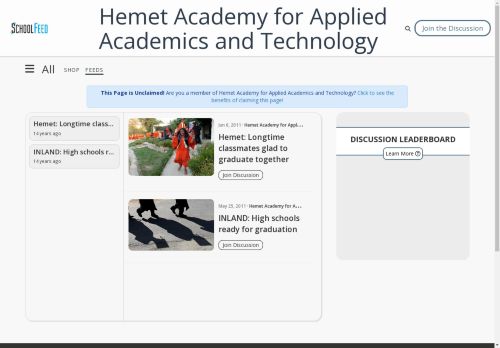 Hemet Academy for Applied Academics and Technology