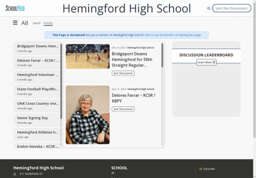 Hemingford High School