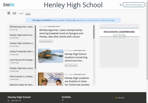 Henley High School