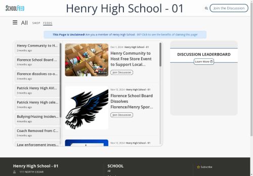 Henry High School - 01
