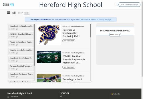 Hereford High School