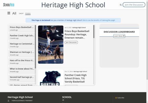 Heritage High School