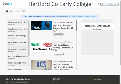 Hertford Co Early College