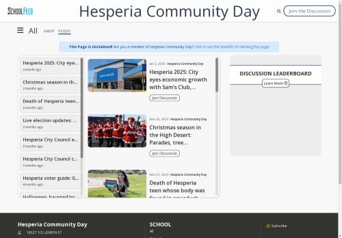 Hesperia Community Day