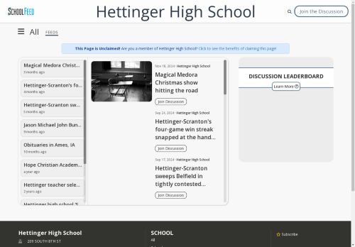 Hettinger High School