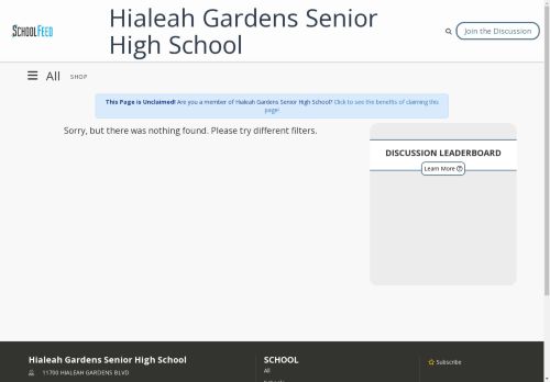Hialeah Gardens Senior High School