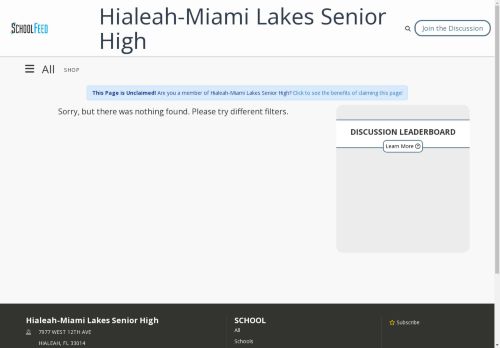 Hialeah-Miami Lakes Senior High