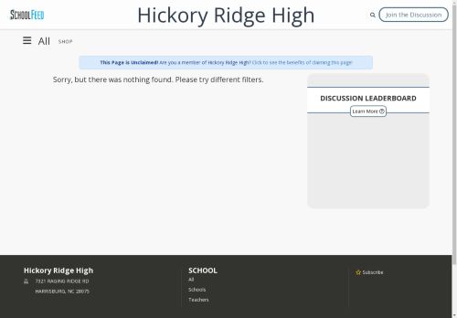 Hickory Ridge High