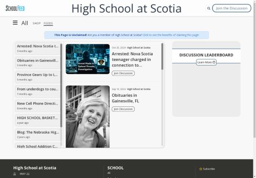 High School at Scotia