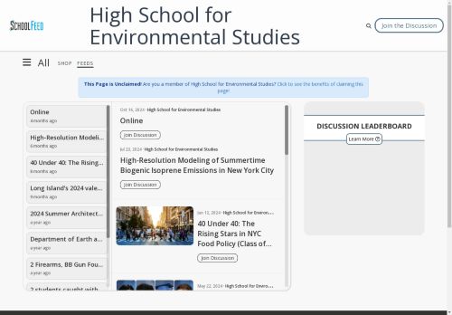 High School for Environmental Studies