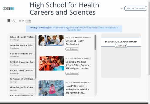 High School for Health Careers and Sciences