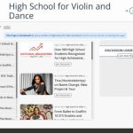 High School for Violin and Dance
