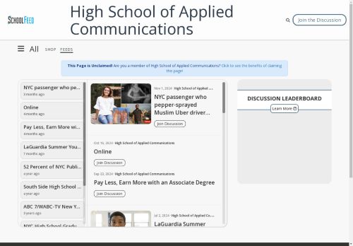 High School of Applied Communications