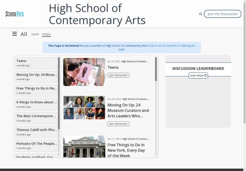 High School of Contemporary Arts