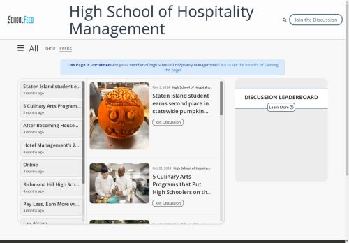 High School of Hospitality Management