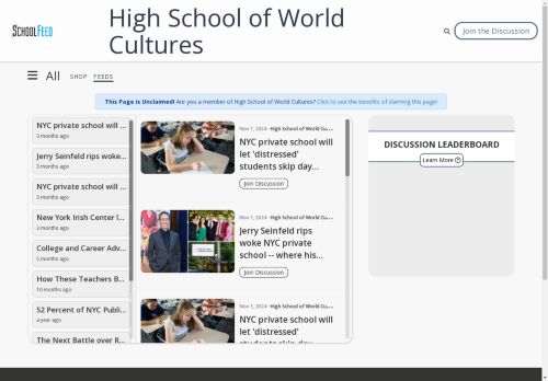 High School of World Cultures