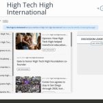 High Tech High International