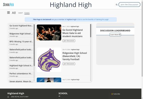 Highland High
