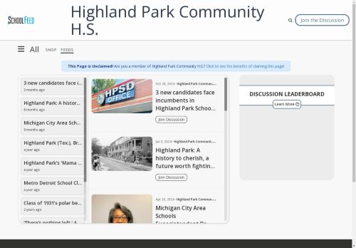 Highland Park Community H.S.