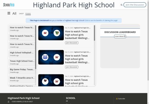 Highland Park High School