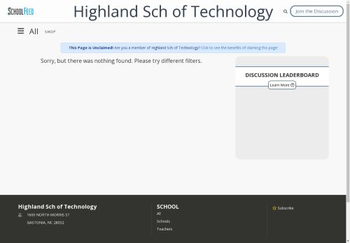 Highland Sch of Technology