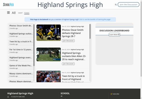 Highland Springs High