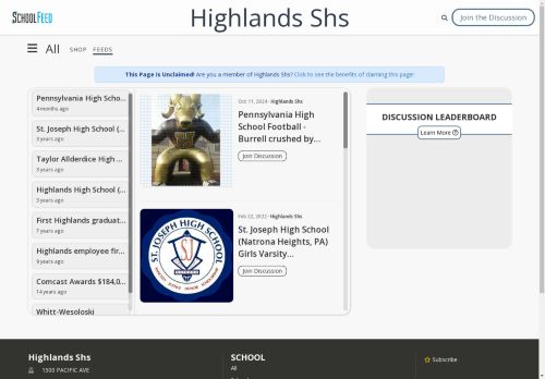 Highlands Shs