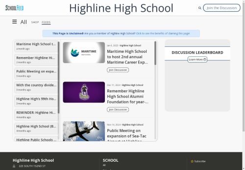 Highline High School