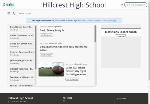 Hillcrest High School