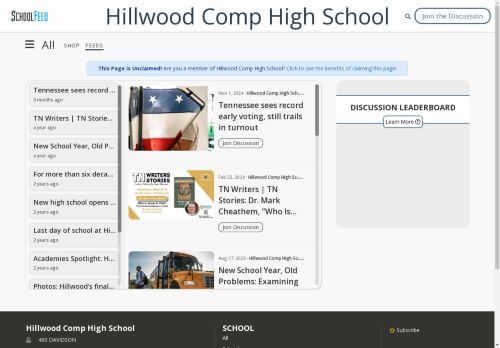Hillwood Comp High School