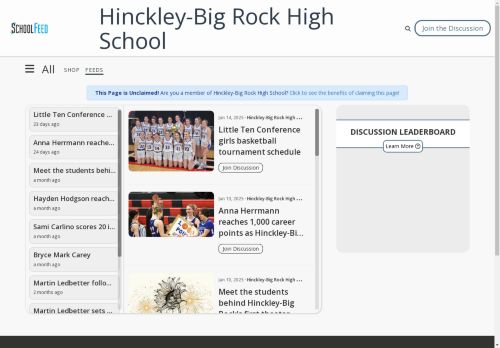 Hinckley-Big Rock High School