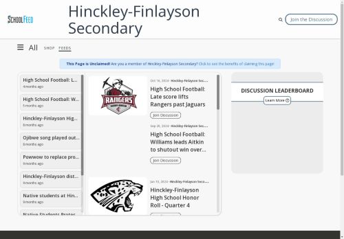Hinckley-Finlayson Secondary