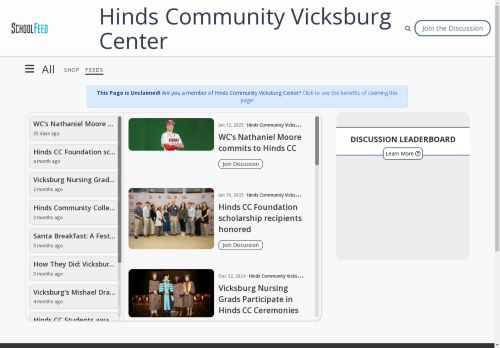 Hinds Community Vicksburg Center