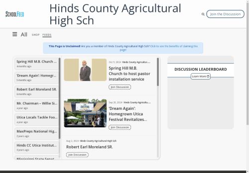 Hinds County Agricultural High Sch