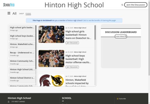 Hinton High School