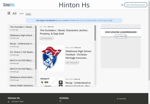 Hinton Hs