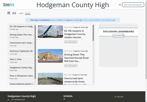 Hodgeman County High