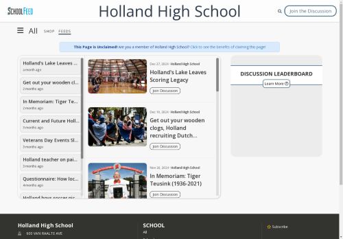Holland High School