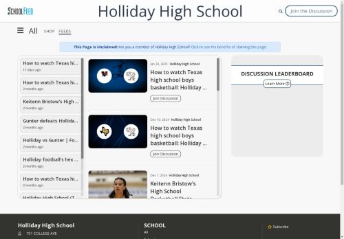 Holliday High School