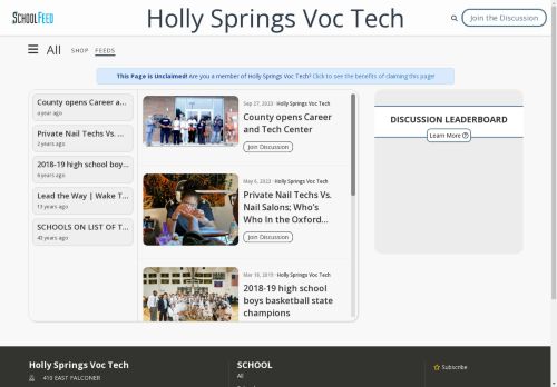 Holly Springs Voc Tech