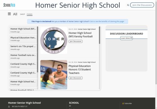 Homer Senior High School