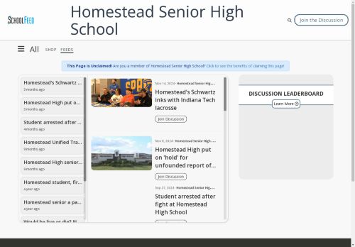 Homestead Senior High School